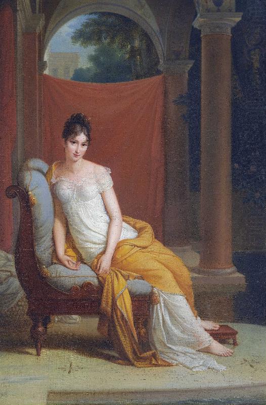 Alexandre-Evariste Fragonard Madame Recamier china oil painting image